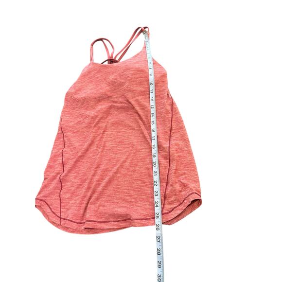 Lululemon Free To Be Serene 2 in 1 Tank Top Pink Workout Athletic Active Size 8 - Picture 7 of 8